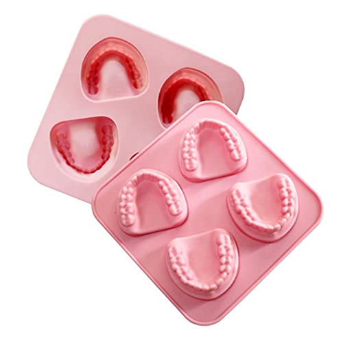 Molde para Hielo de Silicona con 4 Dientes miniatura 5