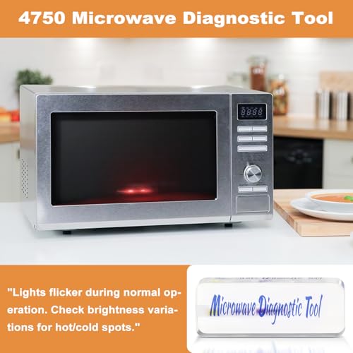 Image of 4750 Microwave Diagnostic Tool - Microwave Oven Safety Tester for Home /Commercial Microwave Oven Inspection (Square)