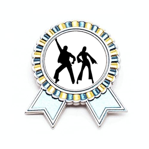Broche pour danseuse sportive Duet en métal de taille M