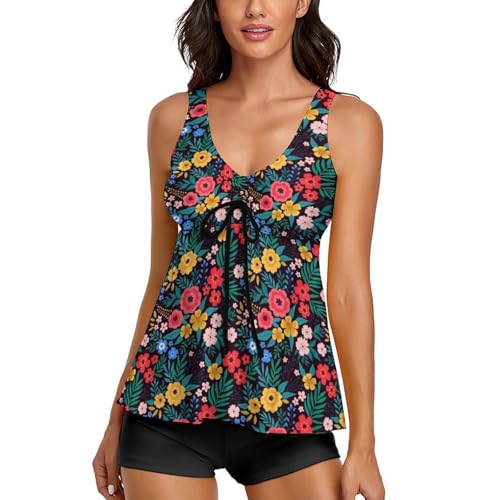 Tankini Antelope Canyon avec short, le maillot de bain sport et confort