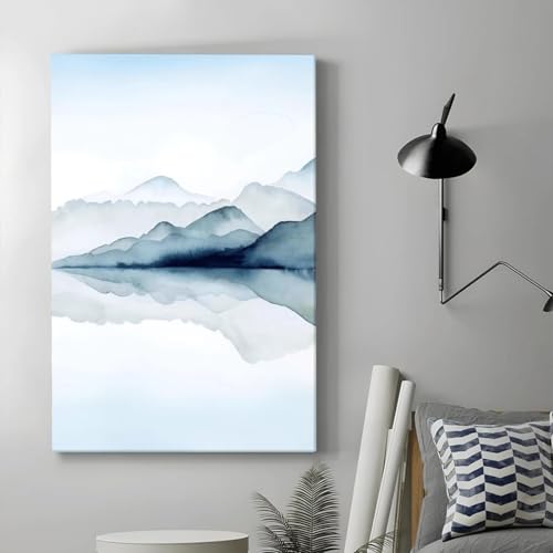 Décoration murale toile vue sur la mer XINBAO pour agrandir et illuminer une pièce