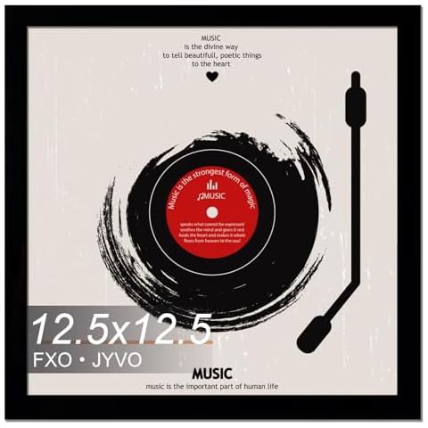Fxojyvo Vinyl Record Frame Cover