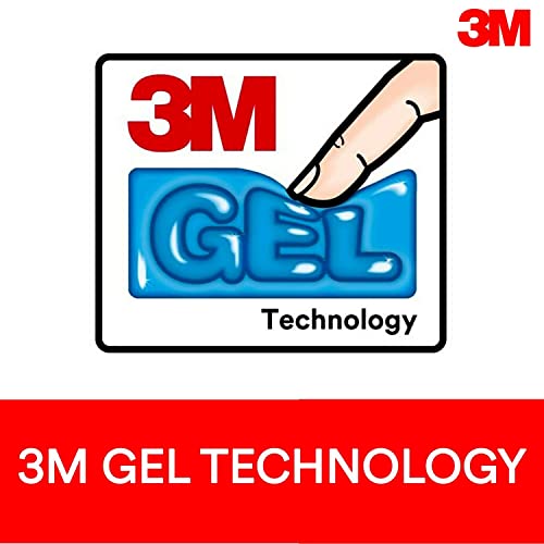 3M Mw308Ds Fun Design Clear Gel Mouse Pad Wrist Rest, 6 4/5 X 8 3/5 X 3/4, Daisy Design #TOP6