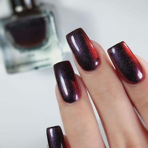 Image of Multi Chrome | Color Changing | Boutique Nail Lacquer | Nail Polish Collection (Black Hole)