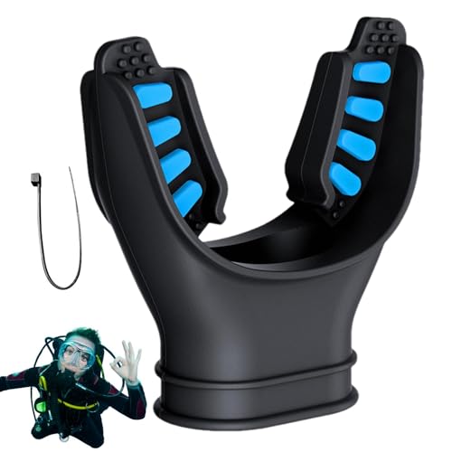 Nankoyal Tauchregulator-Mundstück, vielseitiges Schnorchel-Mundstück, Tauchmundstück, praktisches Schnorchelzubehör, Ersatzmundstück für Schnorcheln, Tieftauchen