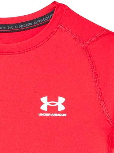 Image of Under Armour Kids HeatGear Armour Short Sleeve (Big Kid)