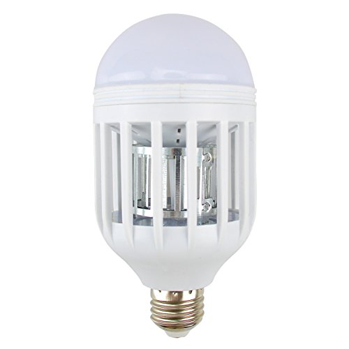 Unicoco Bombilla de Luz Antimosquito LED Foco Lámpara Anti-Insectos Cocina Patio Jardín 110V 15W