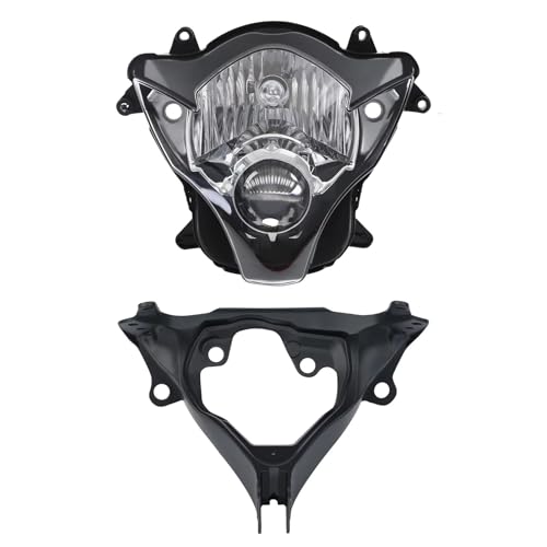 Phare de moto avec support pour Suzuki GSXR 600 et GSXR 750 modèles 2006 et 2007