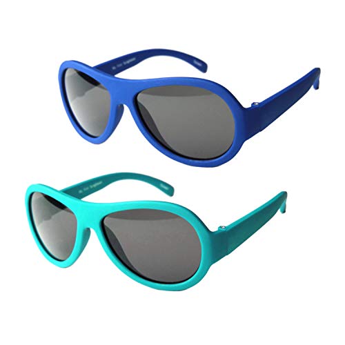 Top Flyer 2 Pack– Baby, Toddler's First Sunglasses for Ages 1-2 Years