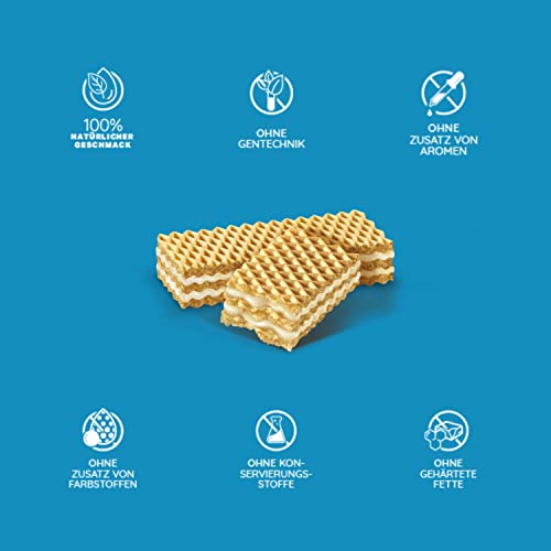 Loacker Classic Vanilla Wafers, 45 g x 25 Packs