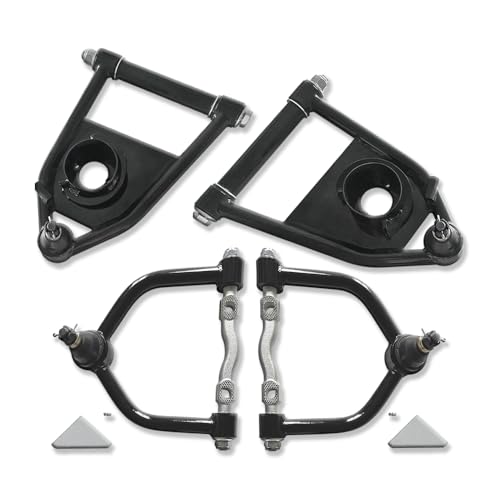 IMOOA Tubular Upper and Lower Control Arms For Ford Mustang II Front Suspensions Black Coated