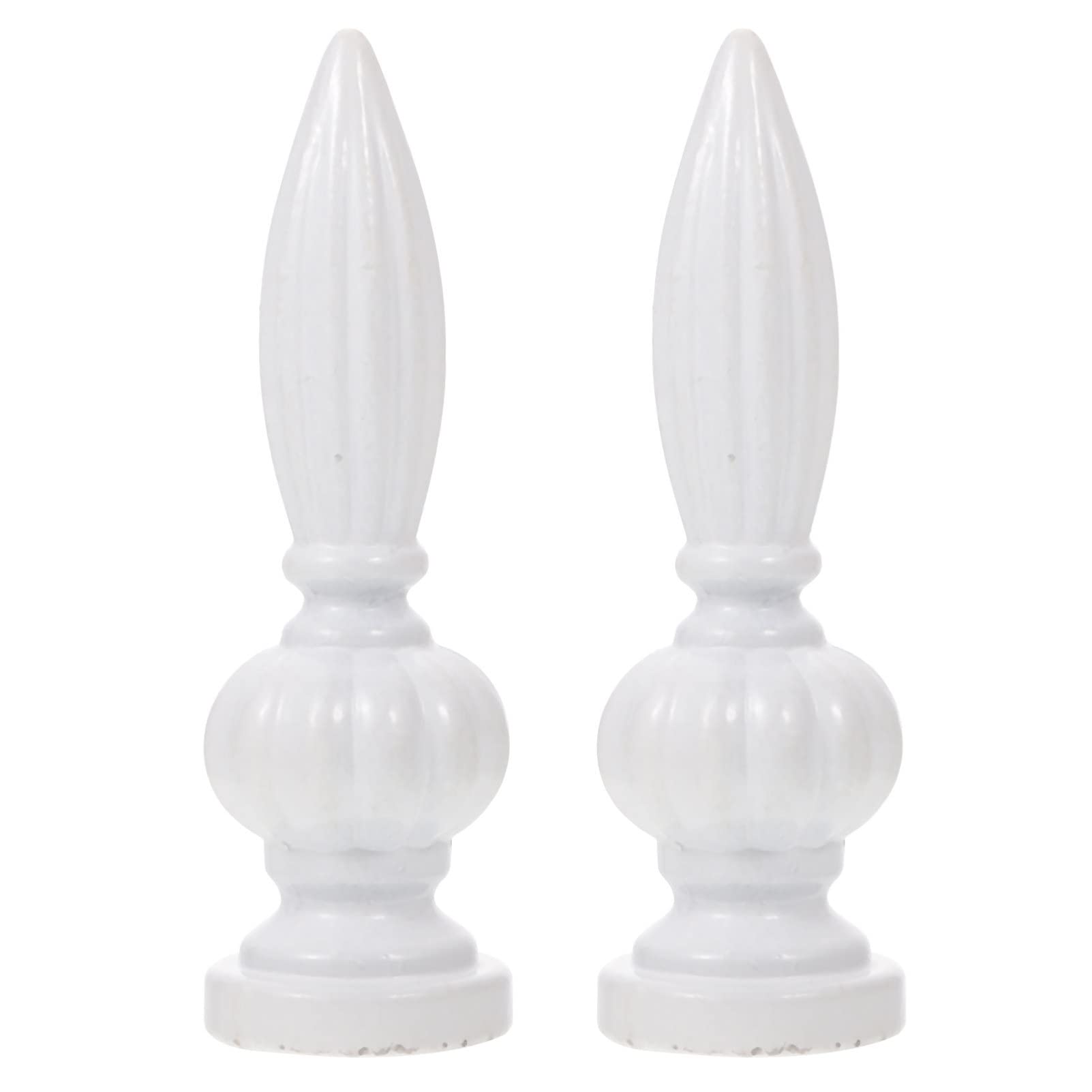 2pcs Decorative Lamp Finials for Floor and Table Lamps Creative Nut Knob Design Construction Easy to Install Home