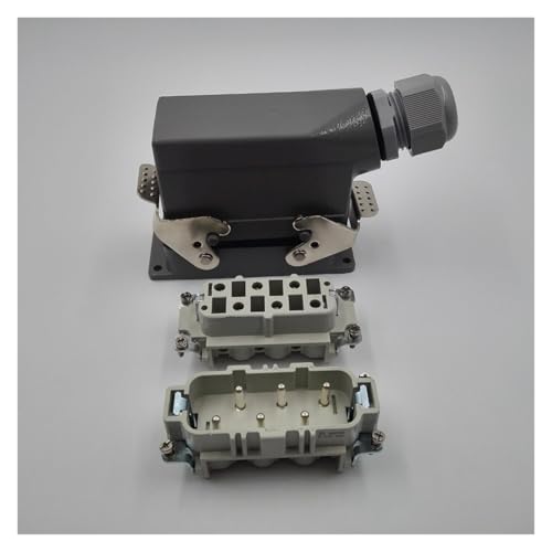 Conector industrial resistente HDC-HSB-006 impermeable de 35A para evitar cortes de energía 3