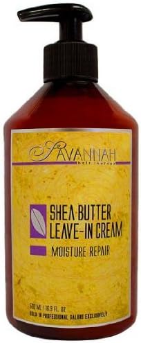 Savannah Hair Therapy Shea Butter Leave-In Cream, 16.9 oz.