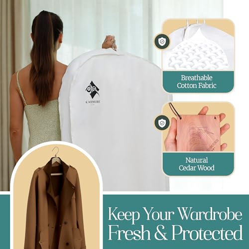 Cashmere Kiwi Cotton Garment Bag thumbnail 3