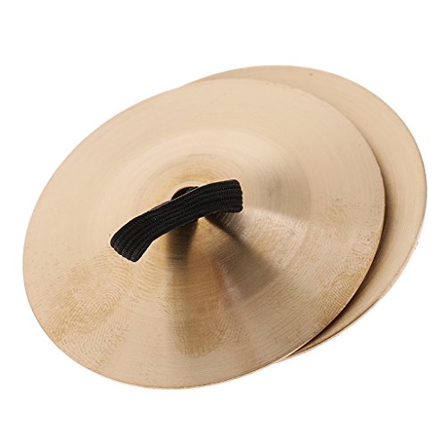 1 Par de Címbalos Platillos de Dedo Instrumentos de Música Juguetes para...