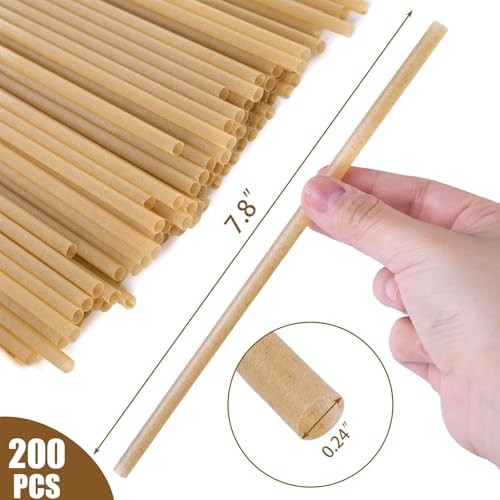 200 pitillos de 7.8'' y 100 de 5'' para bebidas miniatura 4