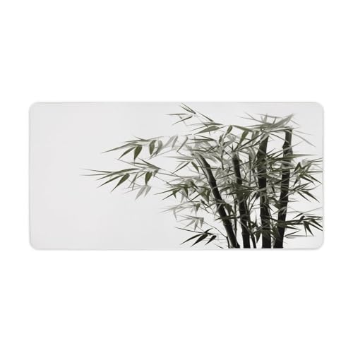 Alfombrilla de escritorio Asian Bamboo de goma 30x60 cm