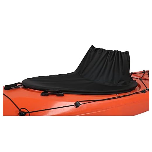 HEYTUR Kayak Spray Skirts Universal Adjustable Waterproof Nylon Kayak Skirt
