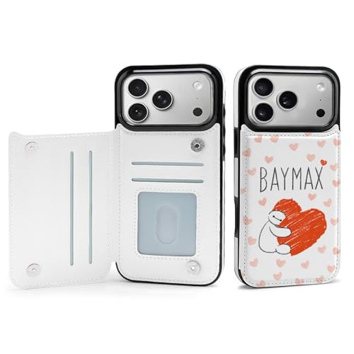 iPhone 17 Pro Max 用 ケース 手帳型 ベイマックス アイフォン17用 対応 スマホケース Case 財布型 カード収納 携帯ケース おしゃれ