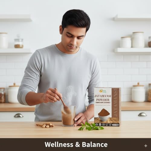 Herbs Botanica 100% Natural Jatamansi Powder 5.3 oz | 150 Grams | Spikenard Powder (Spikenard Root Powder) | (Rhizome) (Nardostachys Jatamansi) (Ayurvedic Stress Relief Formulation) | Hair Growth