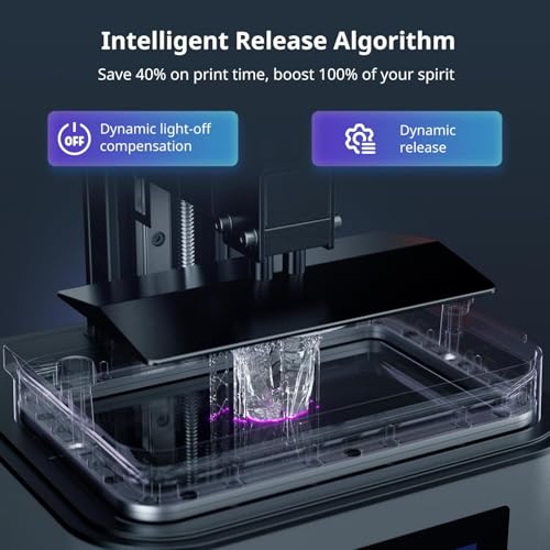 Image of 3IDEA ANYCUBIC 10K Resin 3D Printer,Photon Mono 4 Ultra 7'' LCD Mono Screen with COB Light Source,Max Printing Speed Up to120mm /h, HD Touchscreen with 8Languages,6.04'' x 3.42'' x 6.49'' Printing Size
