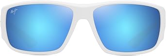 Maui Jim Polarized Mens Keha AF Rectangular Sunglasses