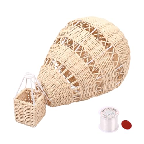Ballon d'air chaud en rotin tissé main : l'excellence de l'artisanat pour décorer une chambre bébé