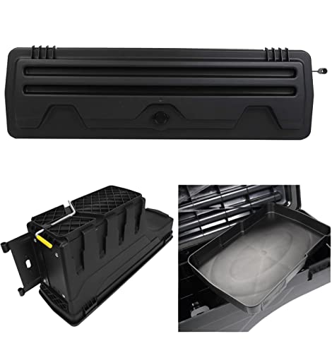 2Pcs Truck Bed Storage Box Replacement For Chevy Silverado/Gmc Sierra 2007-2019 Rear Tool Box Driver (Left) & Passenger (Right) Side, Black (Driver & Passenger Side) #TOP3