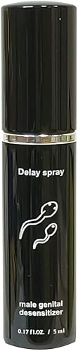 Desensibilizador de aceite de masaje en aerosol sexual para hombres Spray de retraso sexual, crema de retraso para hombres 60 minutos de largo