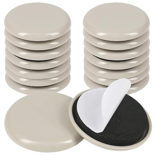 Juego de 16 (Redondos, 5cm),Deslizadores de Muebles,Tacos Almohadillas...