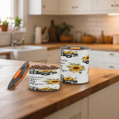 Contenedor de Café Acero Inoxidable 500ml Estampado Floral miniatura 6