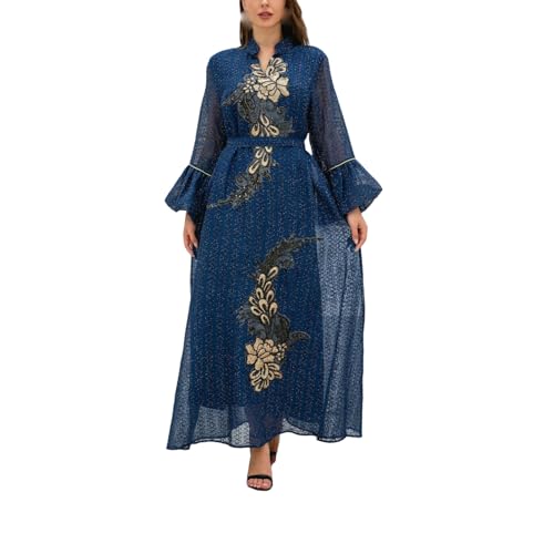 Robe musulmane pour femme style abaya de Dubaï et d'Asie du Sud-Est