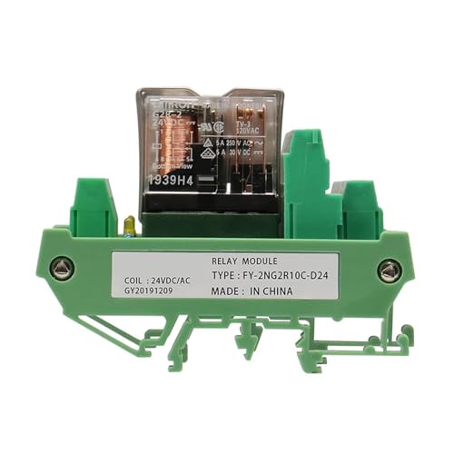 Módulo de relé de 10 canales 2NO 2NC enchufable de 12V para automatización 2