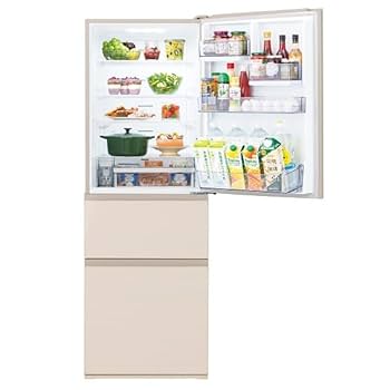 Amazon | 東芝 冷蔵庫 幅60.0㎝ 356L GR-W36SV(UC) 3ドア ガラス