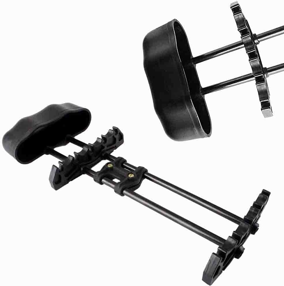 5 Arrow Bow Quiver for Archery Universal Hunting Quiver Quick Detach Quiver for Compound Bow and Recurve Bow Broadheads Lightweight Black
