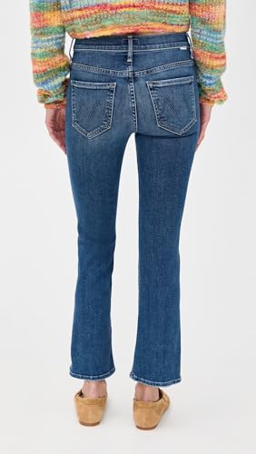 MOTHER Women's Petite Lil Insider Flood Jeans3