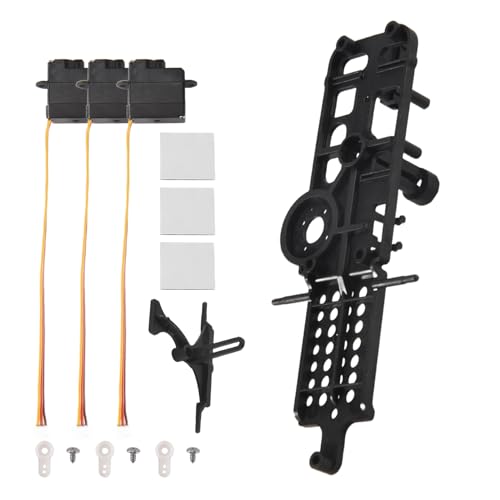 Plaque servo XK K110 et cadre principal pour réparer et stabiliser votre hélicoptère RC cassé