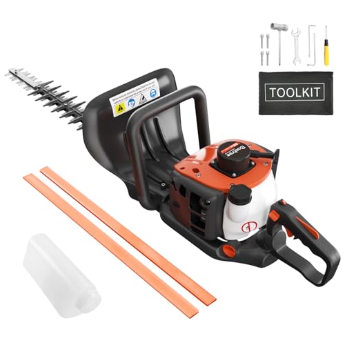 24-Inch 26cc 2 Cycle Gas Powered Dual Sided Hedge Trimmer (26cc)