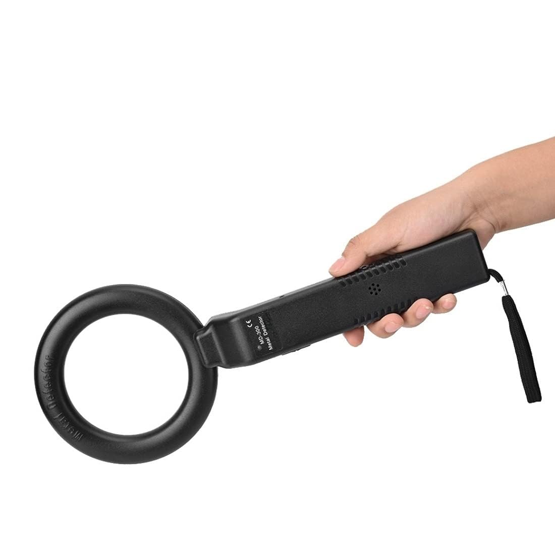 B W Handheld Metal Detector Wand, MD-300, Black, Security Scanner for Airports, Stations and Hospitals-image-36