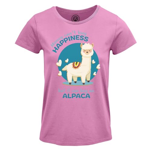 T-Shirt Femme Col Rond Alpaca pour vos sorties décontractées du week-end