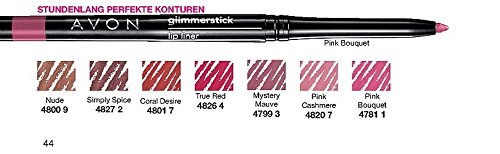 AVON Glimmerstick - Matita per contorno labbra Mystery Mauve