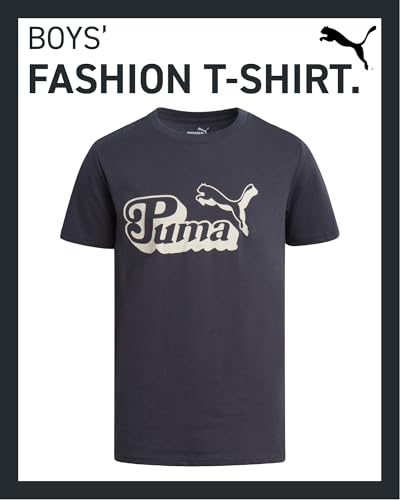 Image of PUMA Boys T-Shirts Athletic Crewneck Short Sleeve Tees (Sizes S-XL)
