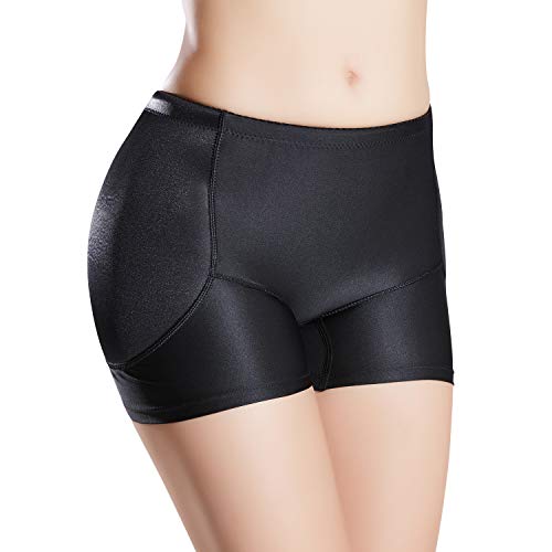 Women's Padded Seamless Shapewear Panties Hip Enhancer Underwear Shaper Shorts2
