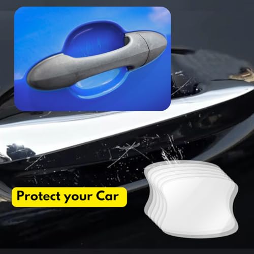 3M-5 Pack Car Accessories Car Cover Door Handle Cup Protector Clear Film | Self-Healing Paint Protection Decal Anti Scratch Guard | Universal Fit Vehicles, SUV, Truck Upromax