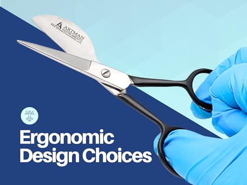 Artman Instruments Applique Pelican Duckbill Blade - Double Bent Curved Offset Handle Scissors For Embroidery, Fabric, Arts & Craft By Artman Instruments  thumb #7