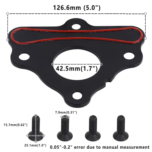 Image of LokoCar Camshaft Retainer Plate Gasket Compatible with LS Series Engines Bolt Kit ARP 134-1003 Gen III IV V Fits for GM LS1 LS2 LS3 4.8 5.3L 6.0L 6.2L Vortec Corvette Cam