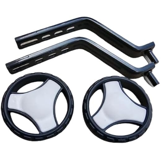 Cycle Training Wheels Adjustable Heavy Duty