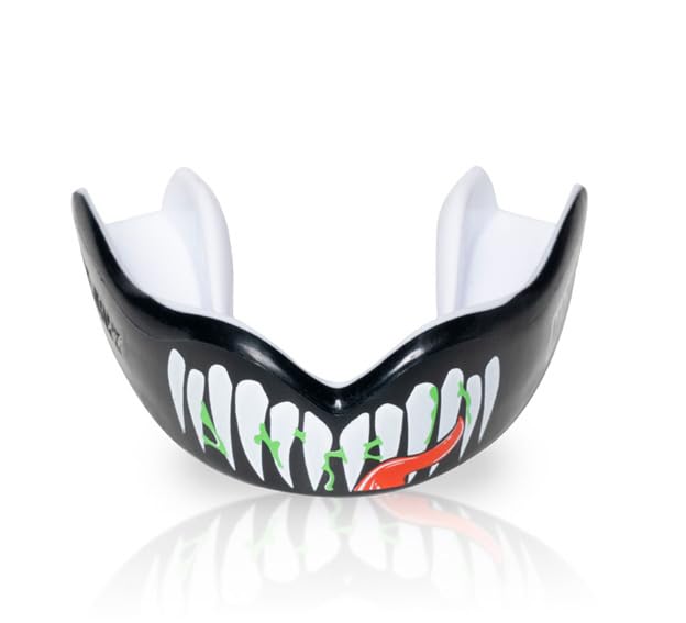 Mouthguard for Boxing Kickboxing MMA & Karate | Premium Protection for Professional Sports | Includes Case (Venom)