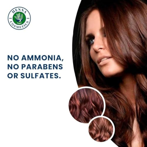 Tinte natural para cabello Henna Cosmetics, 400 g miniatura 5
